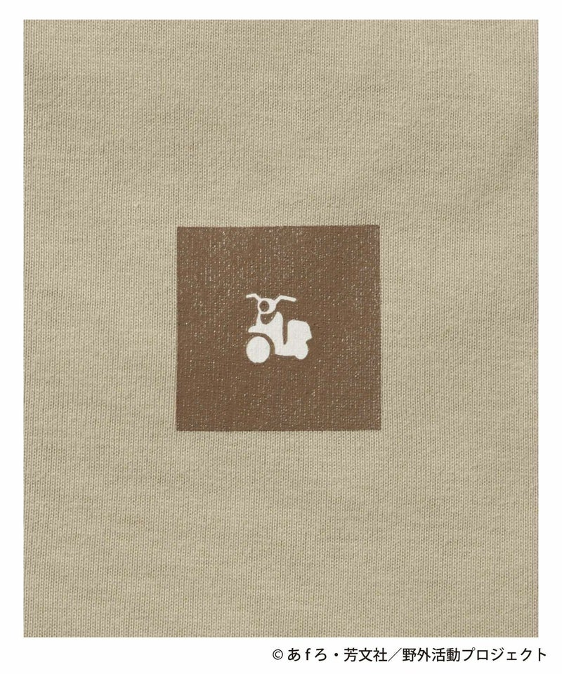 『ゆるキャン△ SEASON３』 バックプリントTシャツ ベージュ メンズ メール便 対応商品商品画像-6