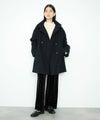 Idnes スタンドカラーミドルコート レディース商品サムネイル-9