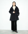 Idnes スタンドカラーミドルコート レディース商品サムネイル-10