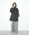 Idnes スタンドカラーミドルコート レディース商品サムネイル-12