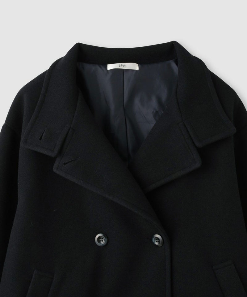 Idnes スタンドカラーミドルコート レディース商品画像-21