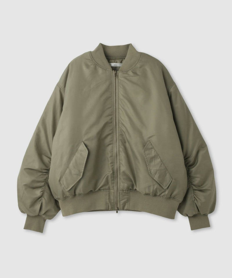 Idnes 中綿MA-1タイプジャケット レディース商品画像-11