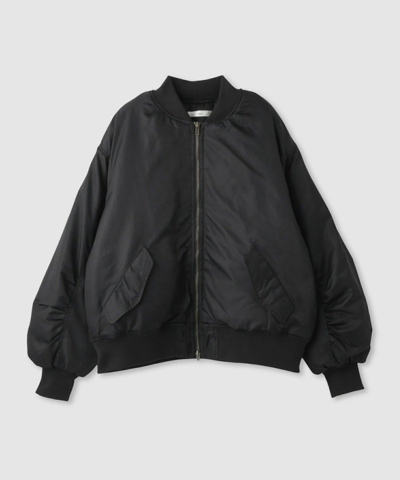 [値下げ]Idnes  中綿MA-1タイプジャケット レディース商品画像-12