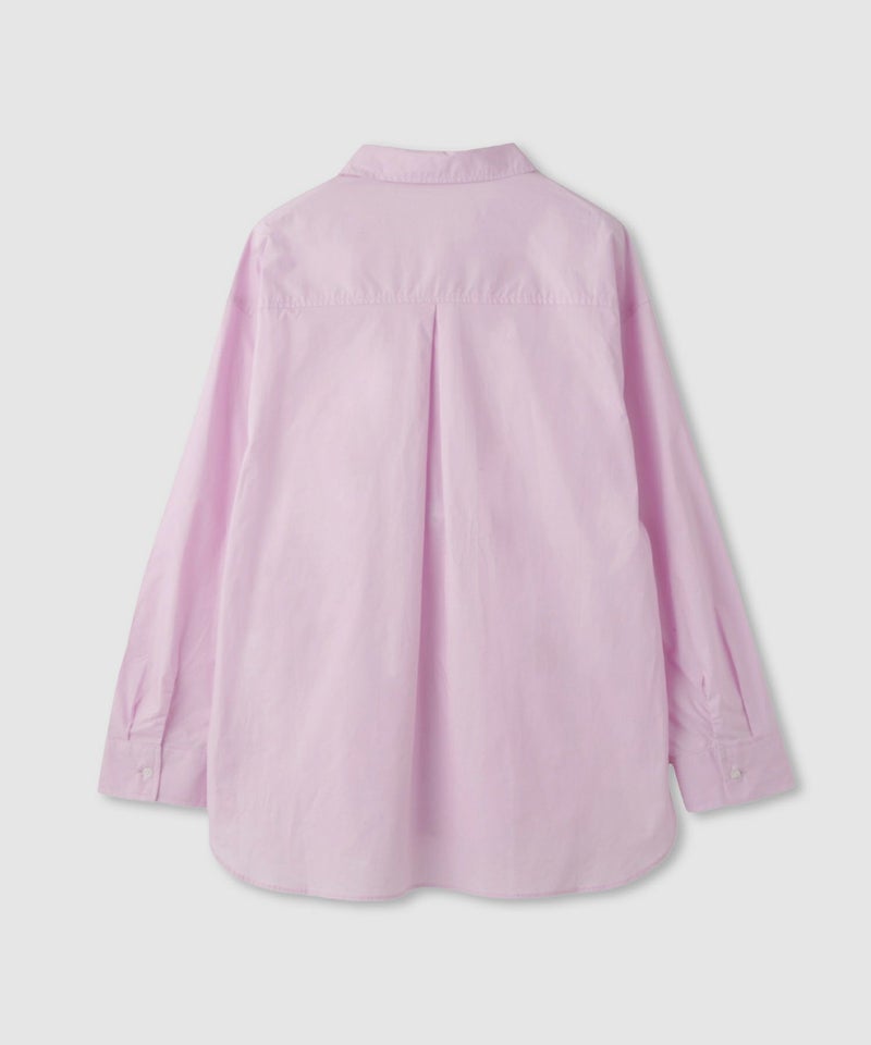 Idnes  レギュラーカラーオーバーサイズシャツ レディース商品画像-18