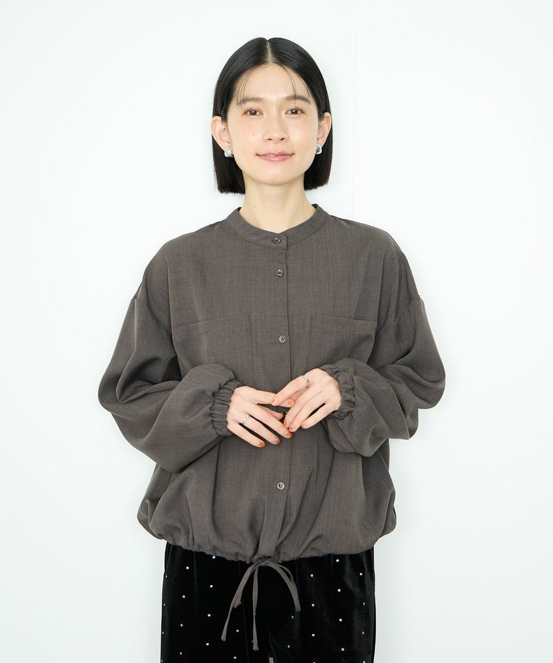 Idnes 裾ドロストブラウス レディース商品画像-1