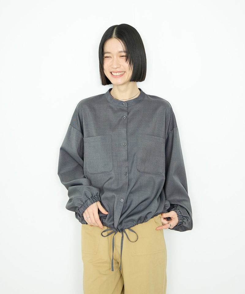 Idnes  裾ドロストブラウス レディース商品画像-3