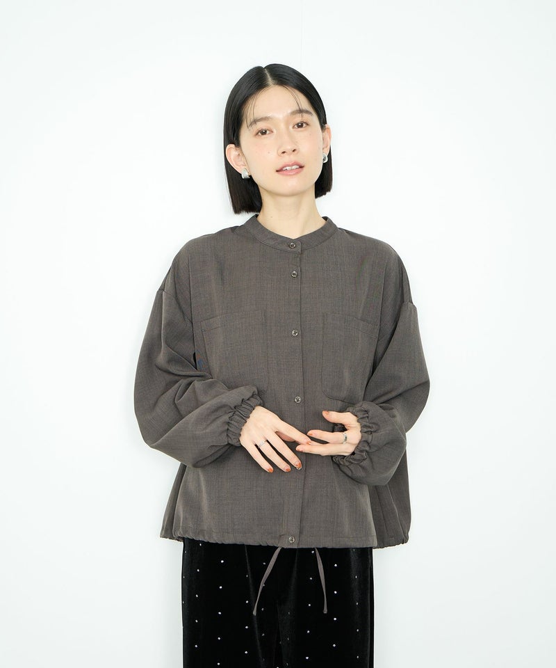 Idnes 裾ドロストブラウス レディース商品画像-5