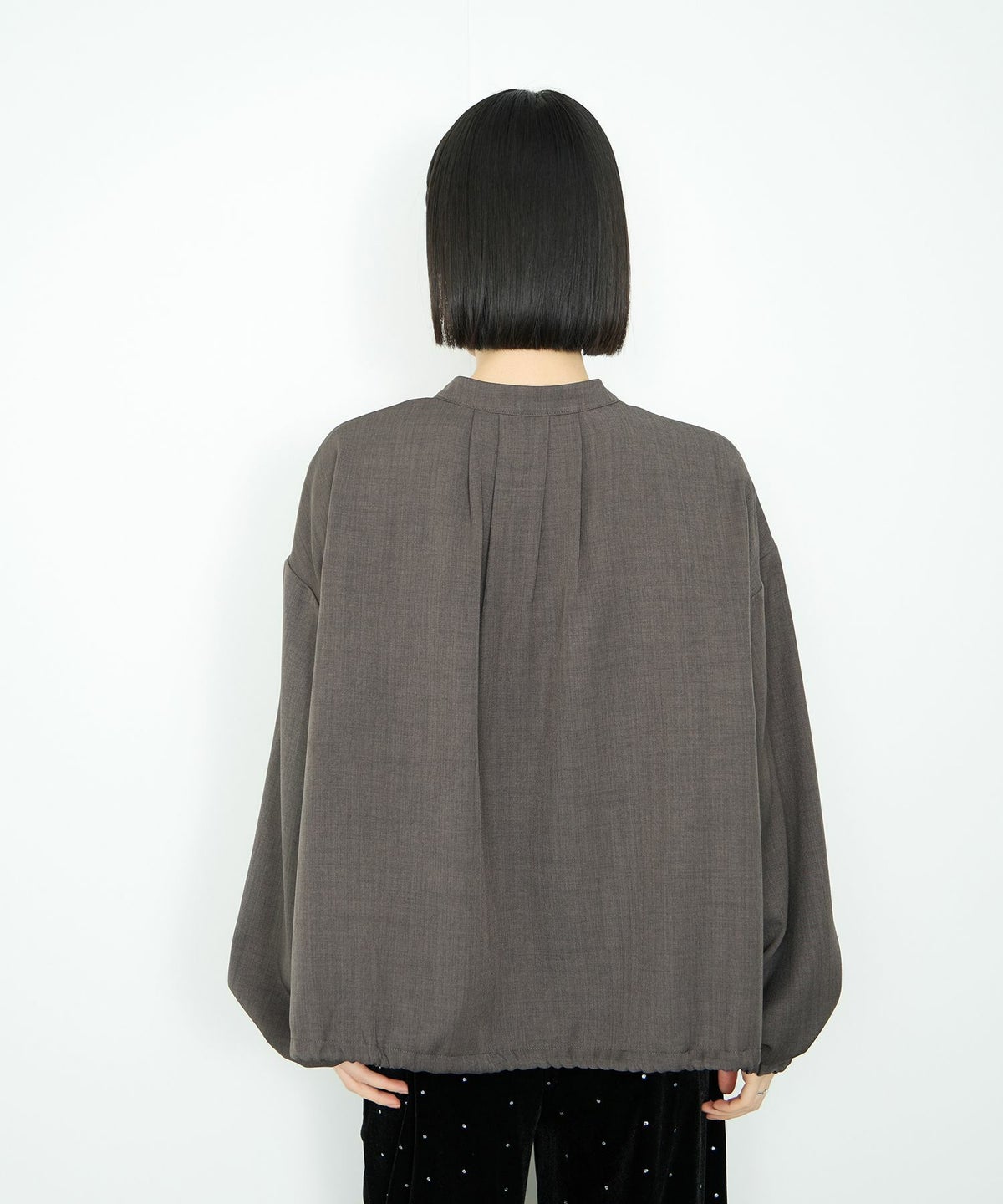 Idnes 裾ドロストブラウス レディース