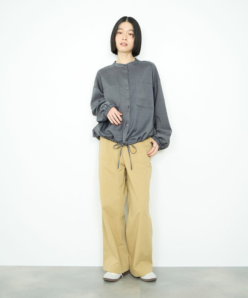 Idnes 裾ドロストブラウス レディース商品画像-17