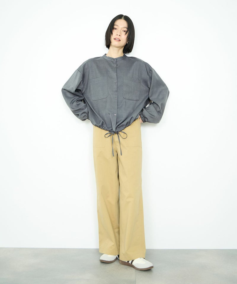 Idnes 裾ドロストブラウス レディース商品画像-18