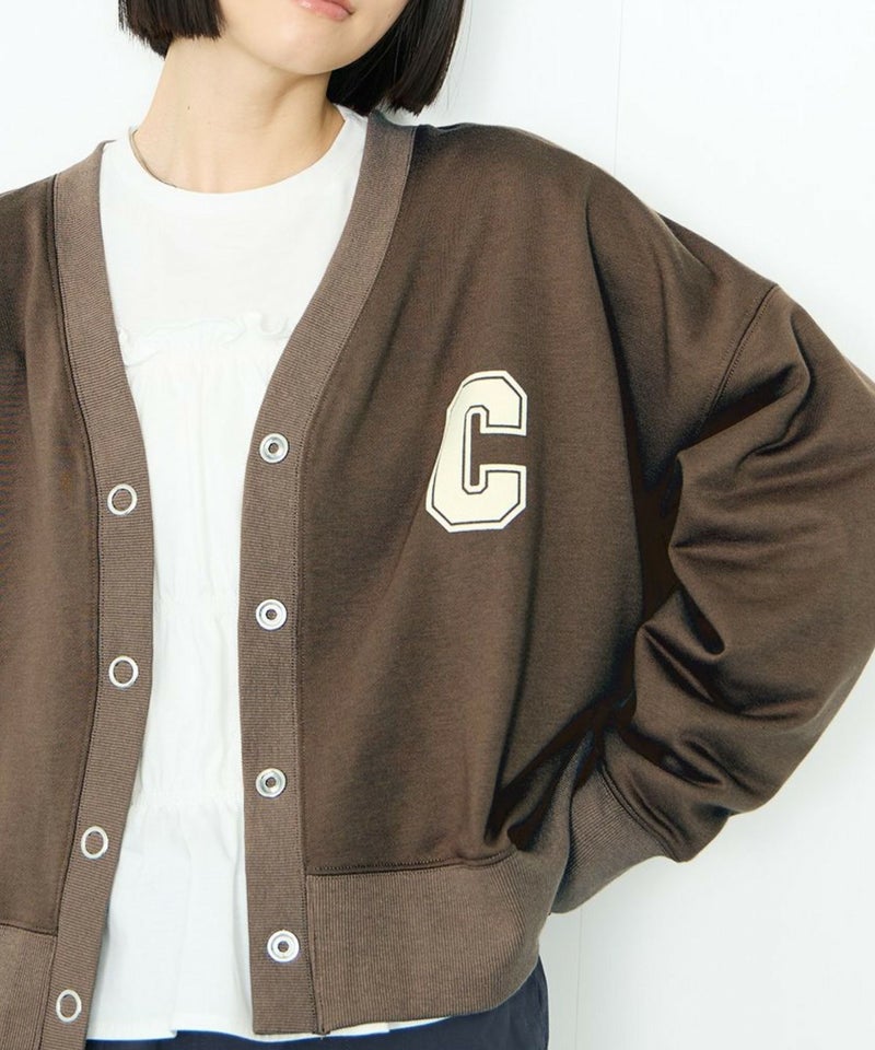 Idnes ロゴスウェットカーディガン レディース商品画像-12