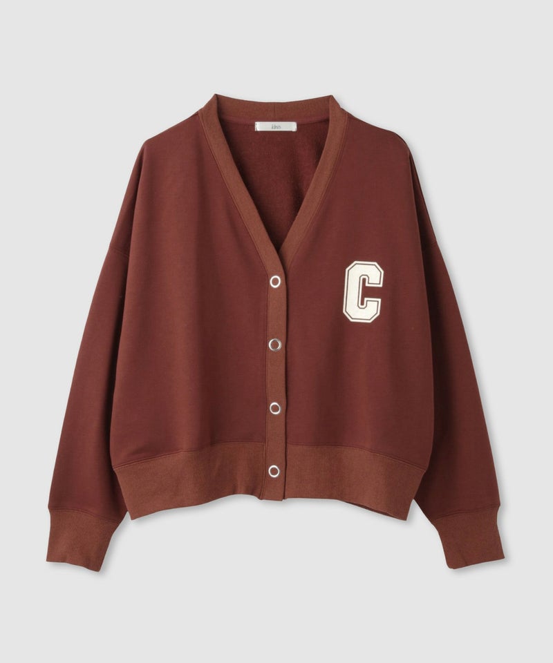 Idnes ロゴスウェットカーディガン レディース商品画像-15