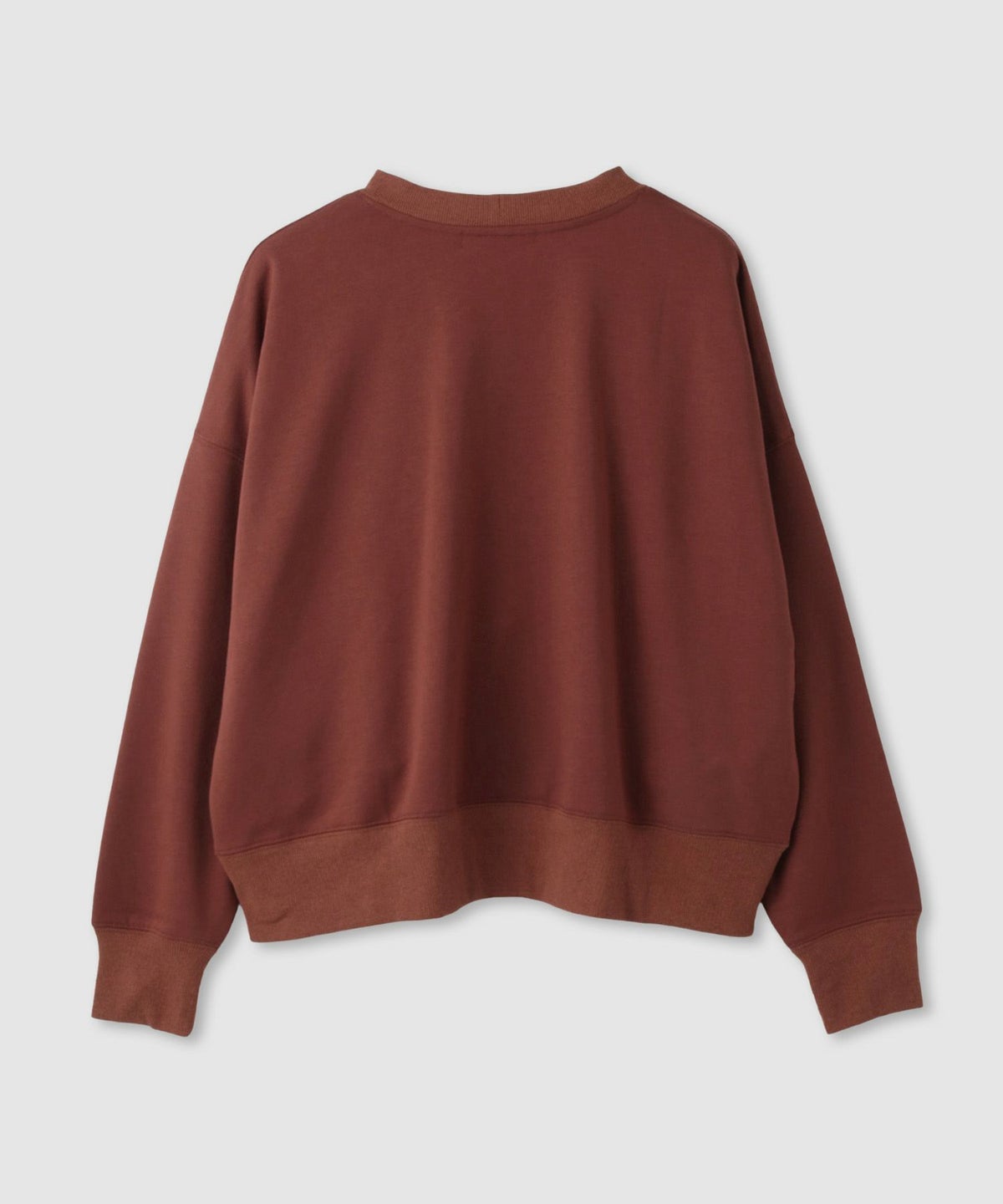 Idnes ロゴスウェットカーディガン レディース