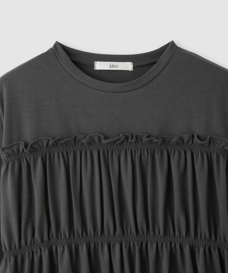 Idnes  シャーリングギャザープルオーバー レディース メール便 対応商品商品画像-17