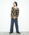 Idnes レオパードニットプルオーバー レディース商品サムネイル-8