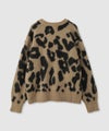 Idnes レオパードニットプルオーバー レディース商品サムネイル-14