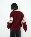 [期間限定knit]Idnes  雪柄シャギーニット レディース商品サムネイル-6