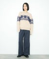 Idnes 雪柄シャギーニット レディース商品サムネイル-14