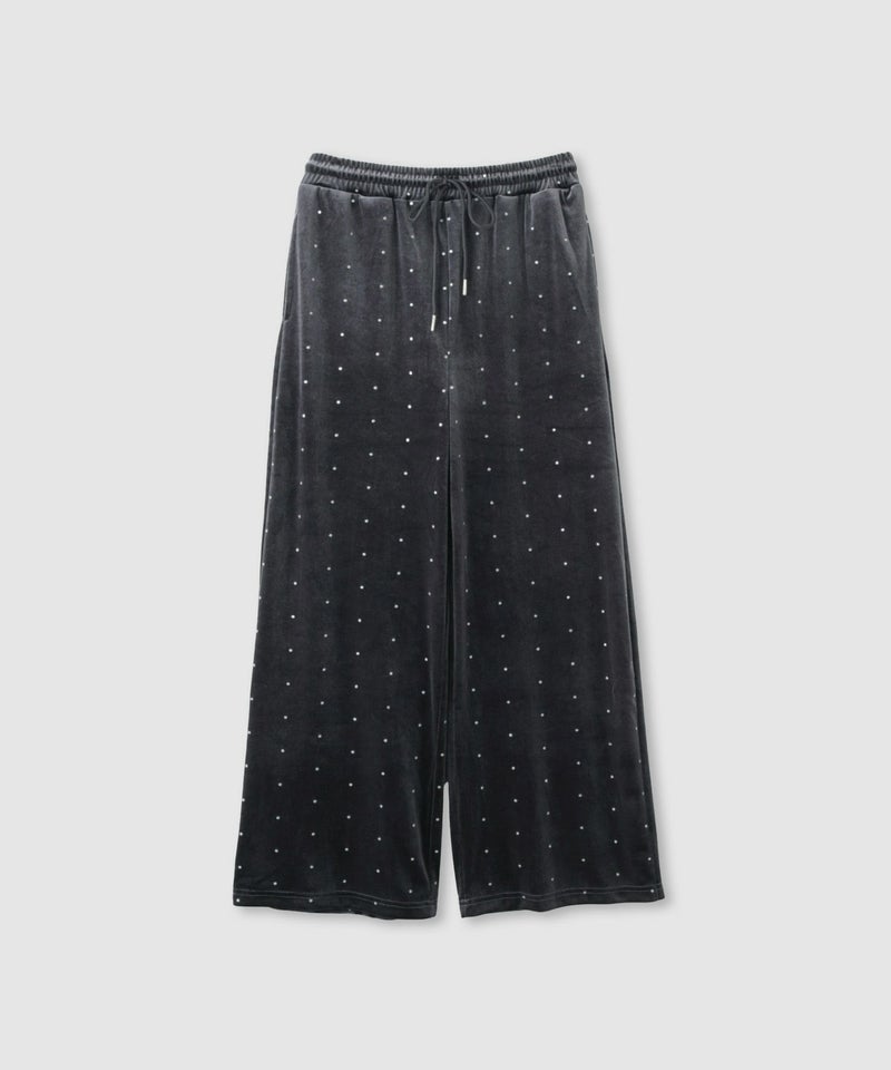 Idnes ベロアドットパンツ レディース商品画像-12