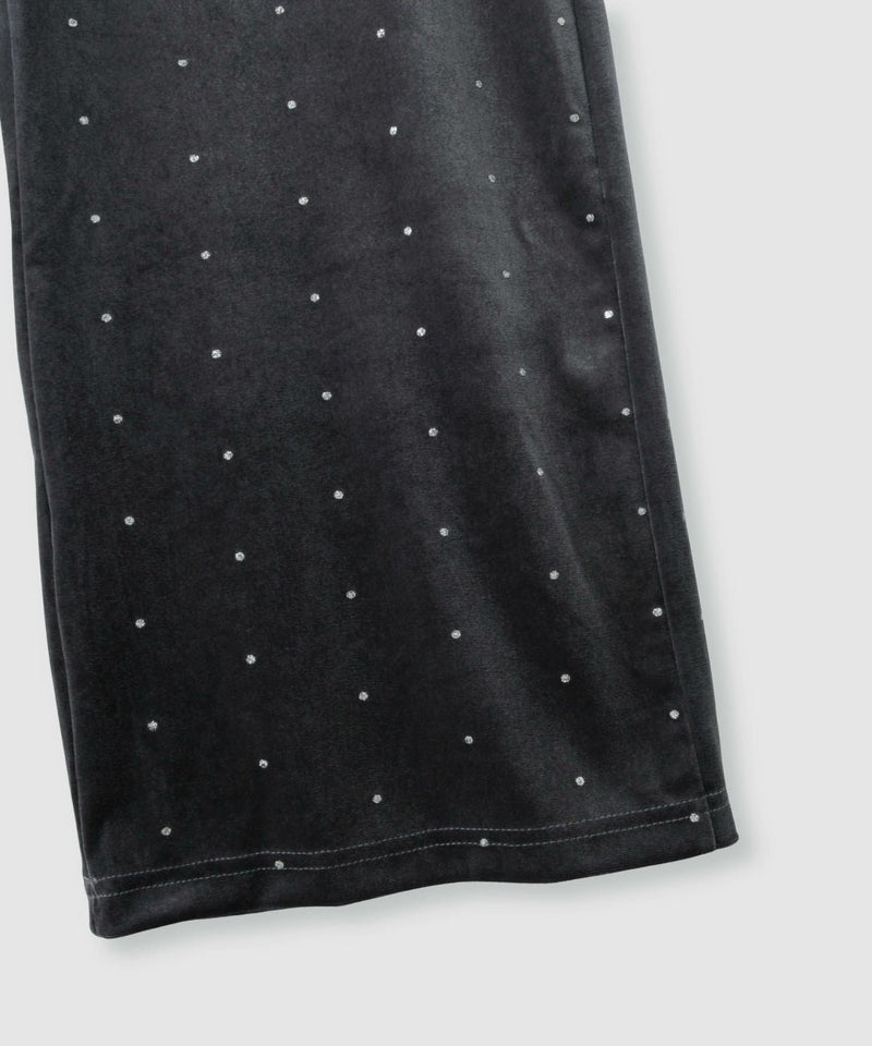 Idnes  ベロアドットパンツ レディース商品画像-18