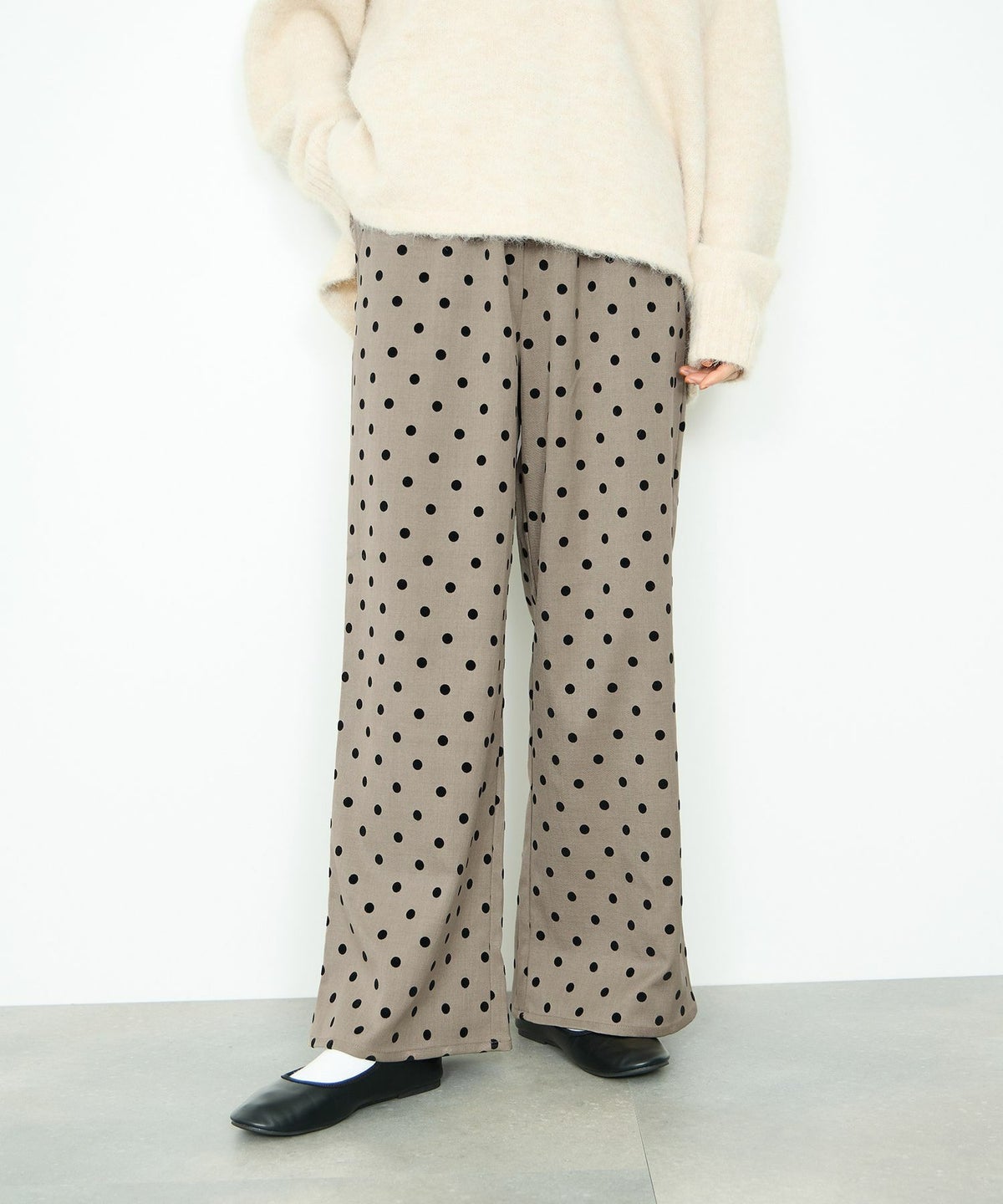 Idnes ドットイージーパンツ レディース