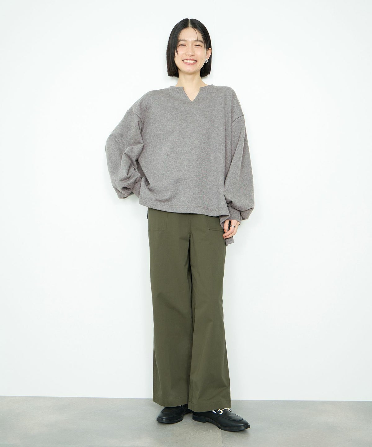 Idnes ベイカーパンツ レディース