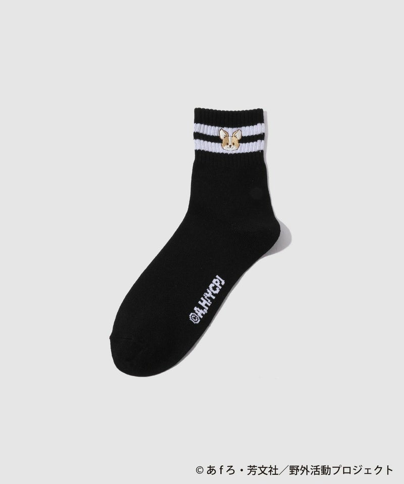 『ゆるキャン△ SEASON３』 クォーター丈ソックス 2足組 メンズ商品画像-2