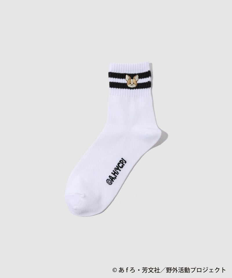 『ゆるキャン△ SEASON3』 クォーター丈ソックス 2足組 メンズ商品画像-3