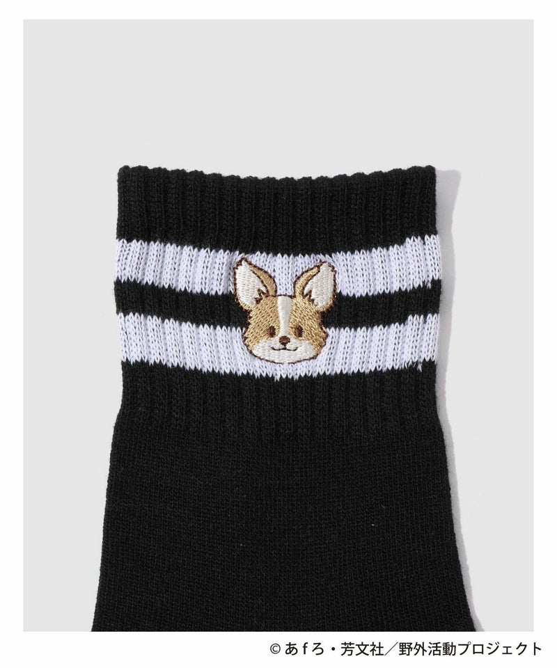 『ゆるキャン△ SEASON３』 クォーター丈ソックス 2足組 メンズ商品画像-5
