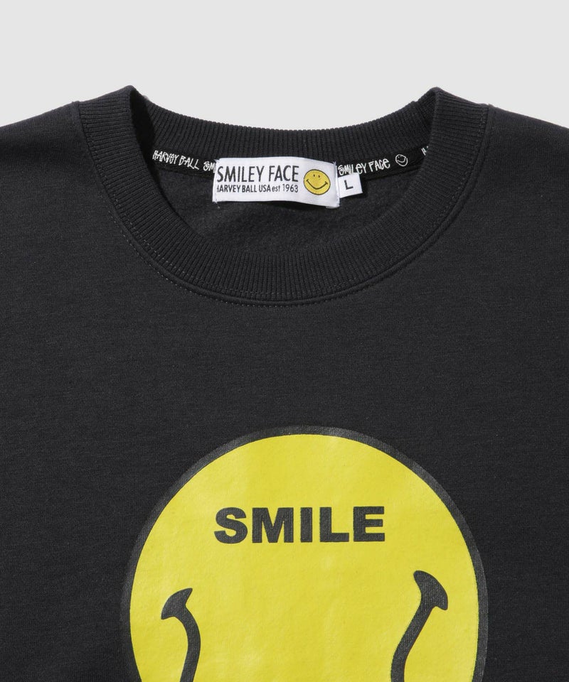 [期間限定価格]スマイリーフェイス プリントトレーナー メンズ商品画像-4