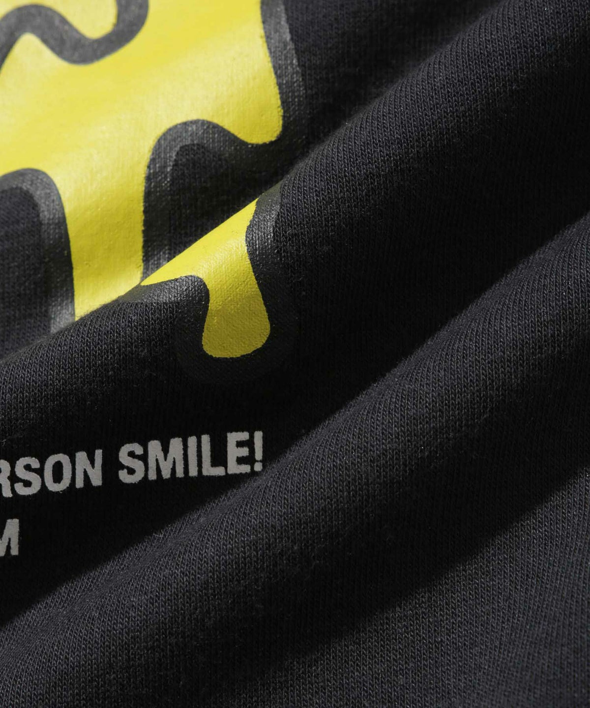 スマイリーフェイス プリントトレーナー メンズ