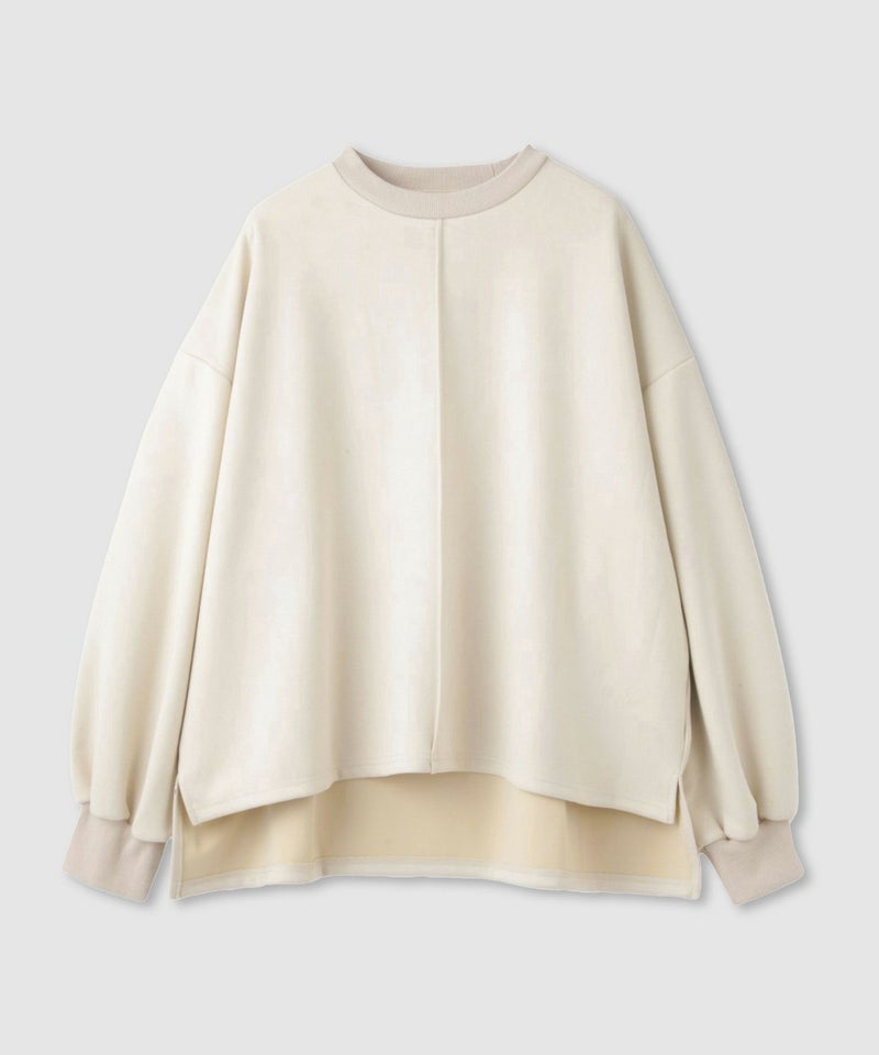 milli de l'air  ポンチ素材スエードライクプルオーバー レディース商品画像-15