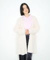 Idnes ロングニットカーディガン レディース商品サムネイル-3