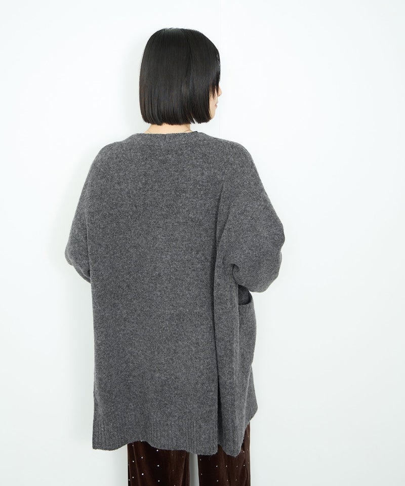 Idnes ロングニットカーディガン レディース商品画像-7