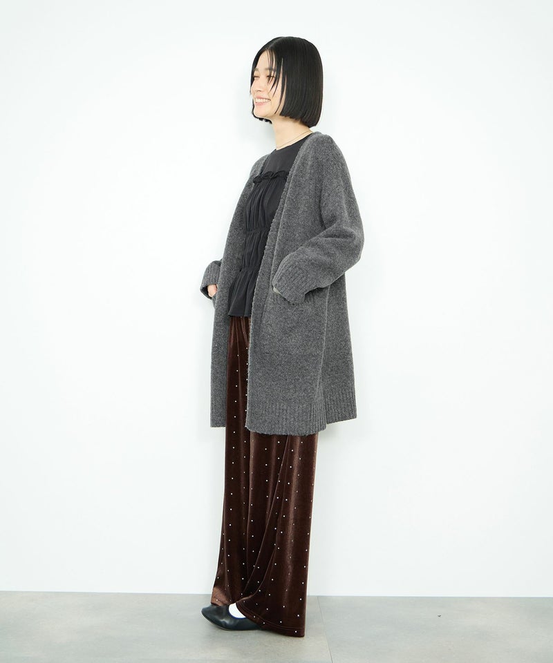 Idnes ロングニットカーディガン レディース商品画像-8