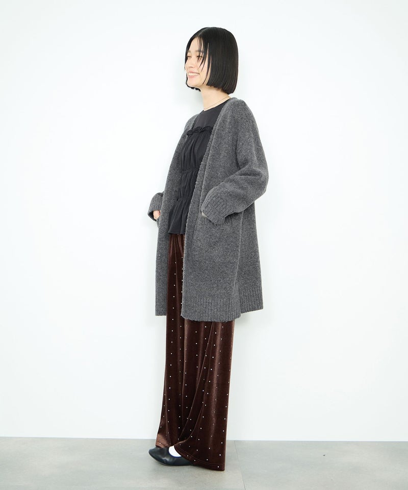 Idnes ロングニットカーディガン レディース商品画像-9