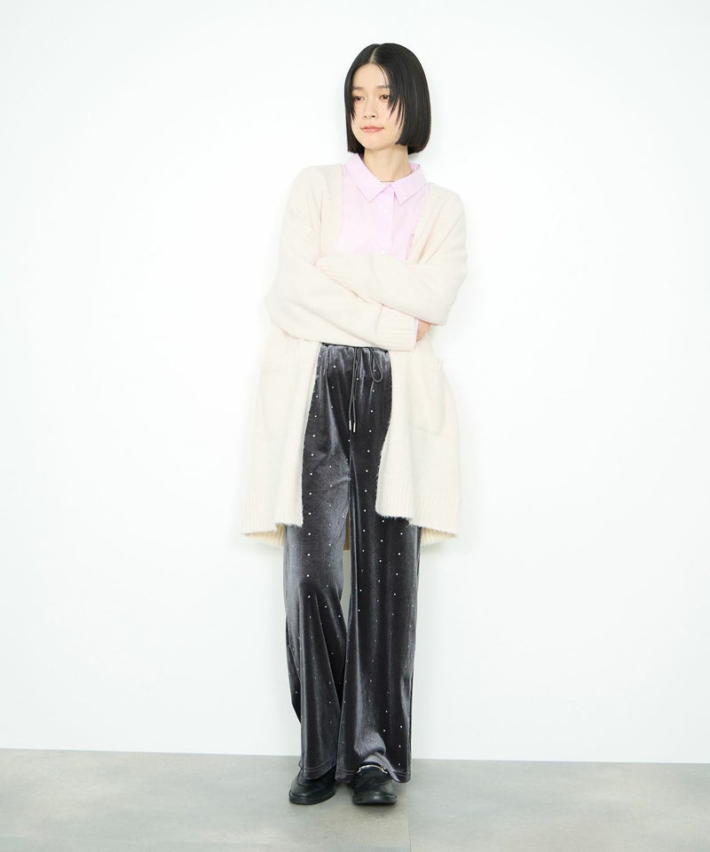 [期間限定knit]Idnes  ロングニットカーディガン レディース商品画像-11