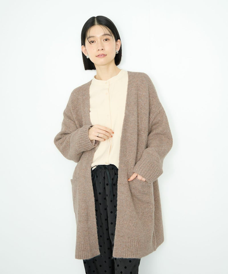 Idnes ロングニットカーディガン レディース商品画像-12