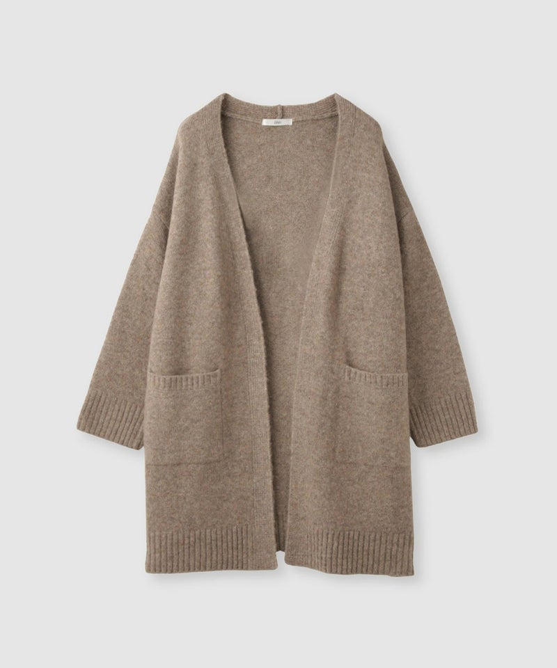 [期間限定knit]Idnes  ロングニットカーディガン レディース商品画像-17