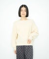 [期間限定knit]Idnes  横リブパールボタンニット レディース商品サムネイル-11