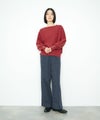 [期間限定knit]Idnes  横リブパールボタンニット レディース商品サムネイル-19