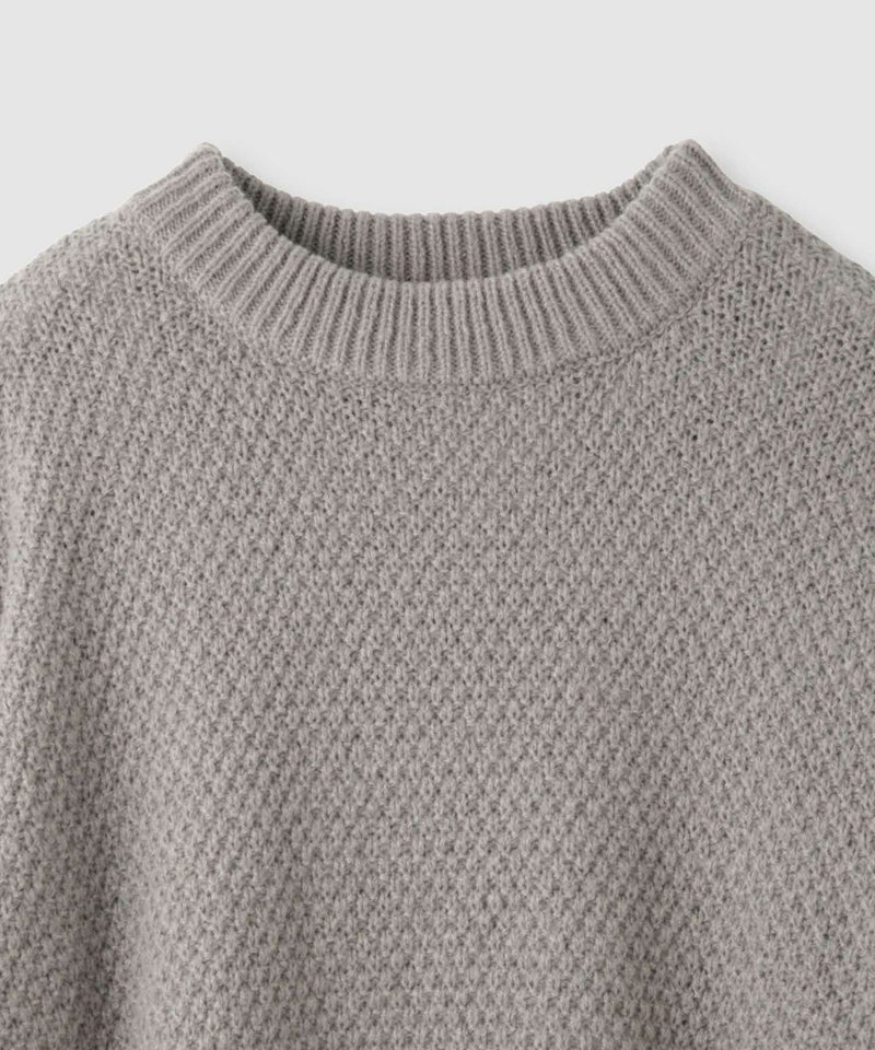 [期間限定knit]Idnes  シャツレイヤードニット レディース商品画像-20