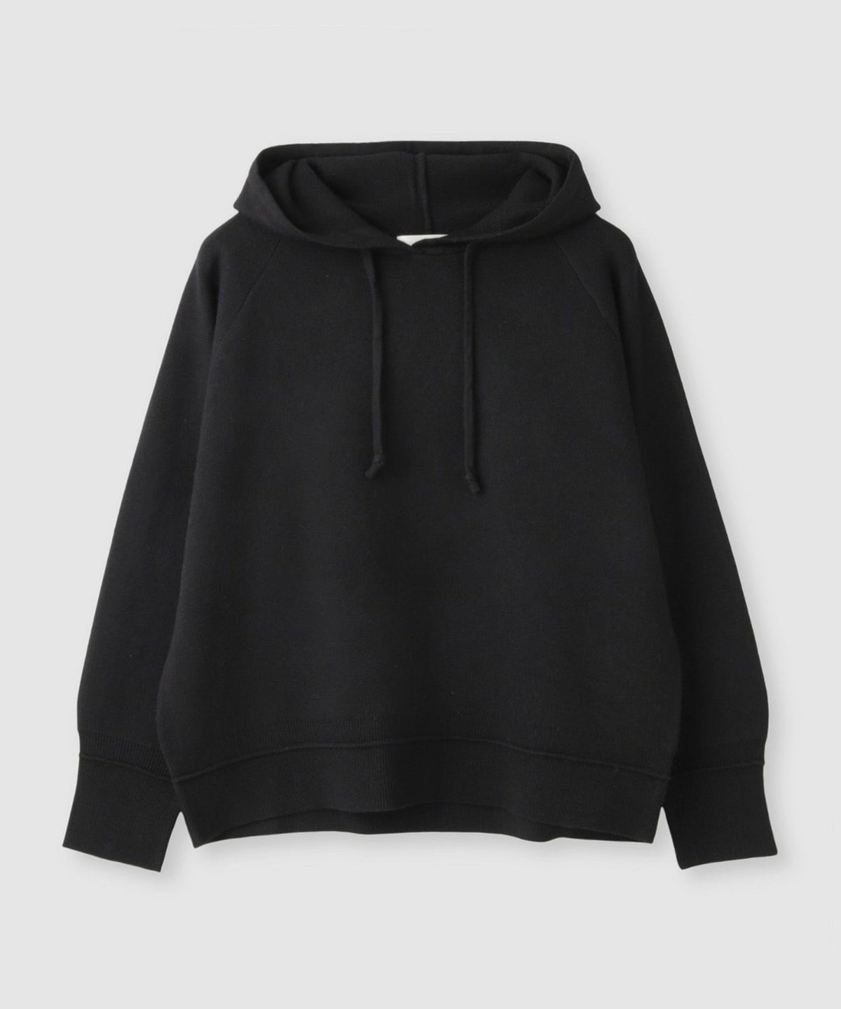 Idnes フードニットパーカー レディース