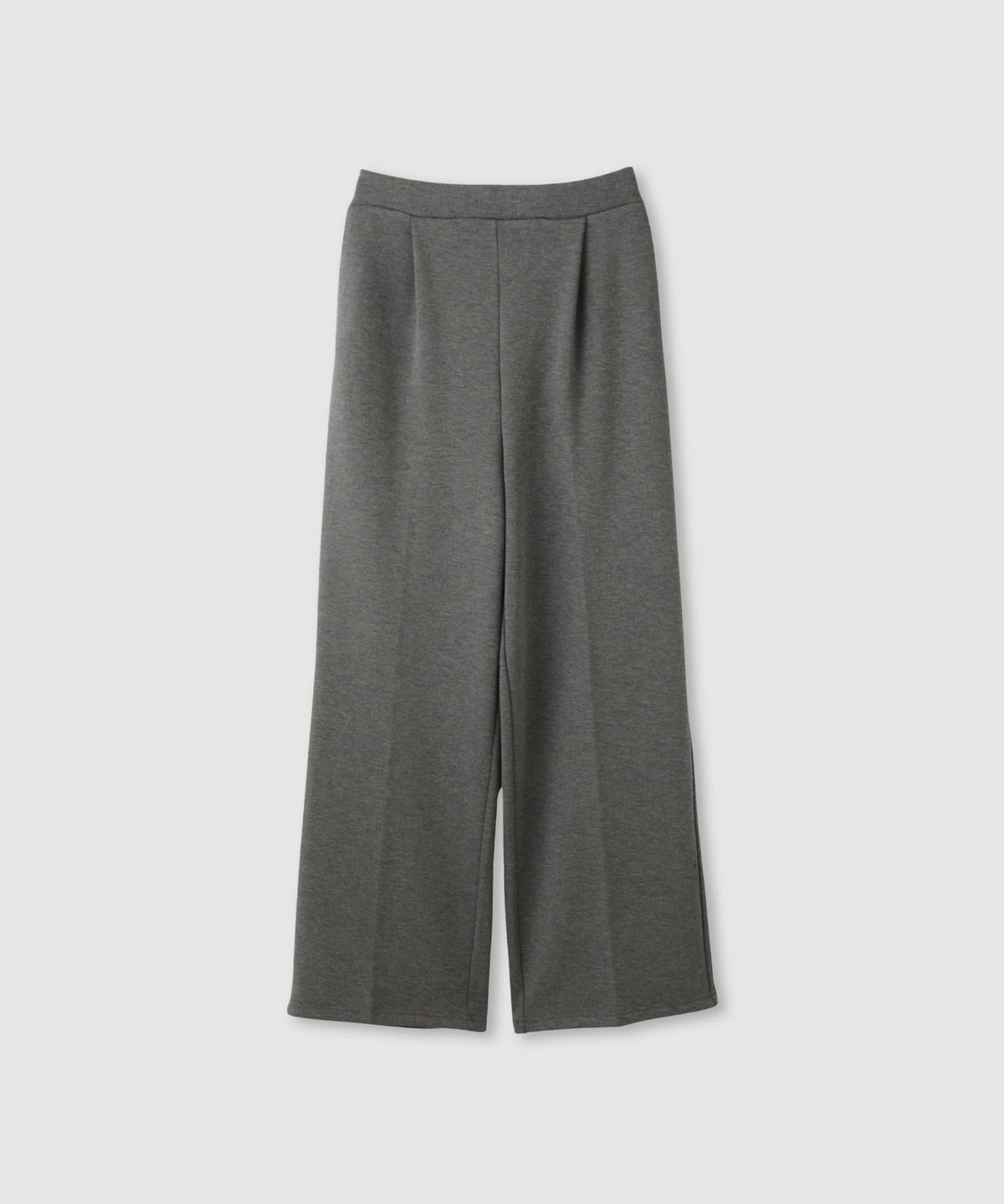 milli de l'air パフィバック 裏フリースダンボールニット ワイドパンツ レディース