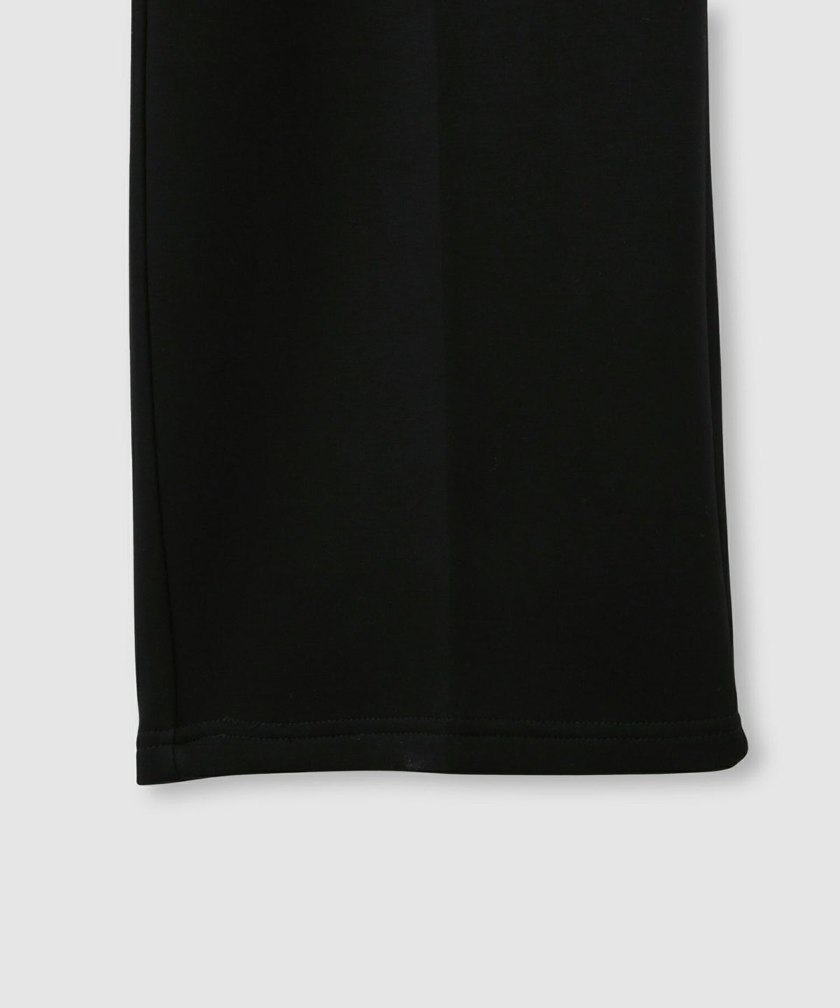 milli de l'air パフィバック 裏フリースダンボールニット ワイドパンツ レディース