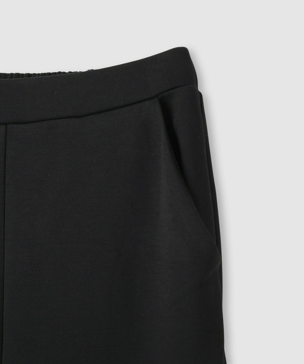 milli de l'air パフィバック 裏フリースダンボールニット フレアパンツ レディース