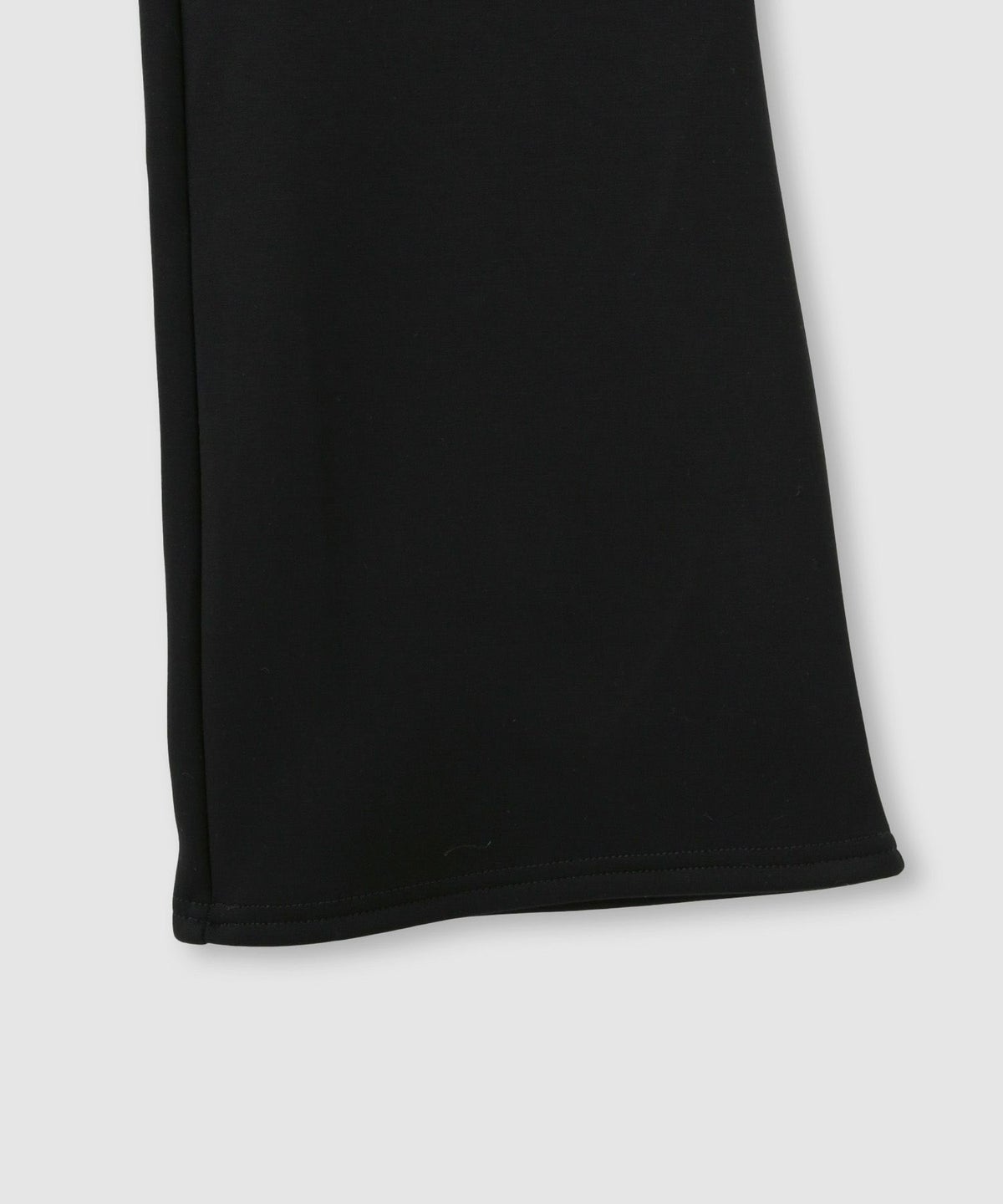 milli de l'air パフィバック 裏フリースダンボールニット フレアパンツ レディース