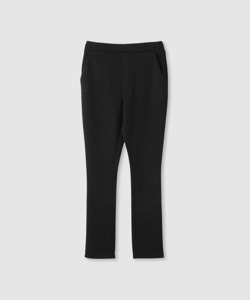 milli de l'air パフィバック 裏フリースダンボールニット スリムパンツ レディース商品画像-9