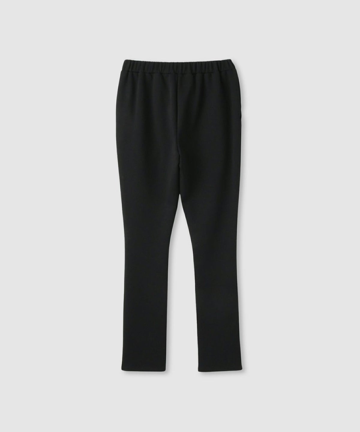 milli de l'air パフィバック 裏フリースダンボールニット スリムパンツ レディース