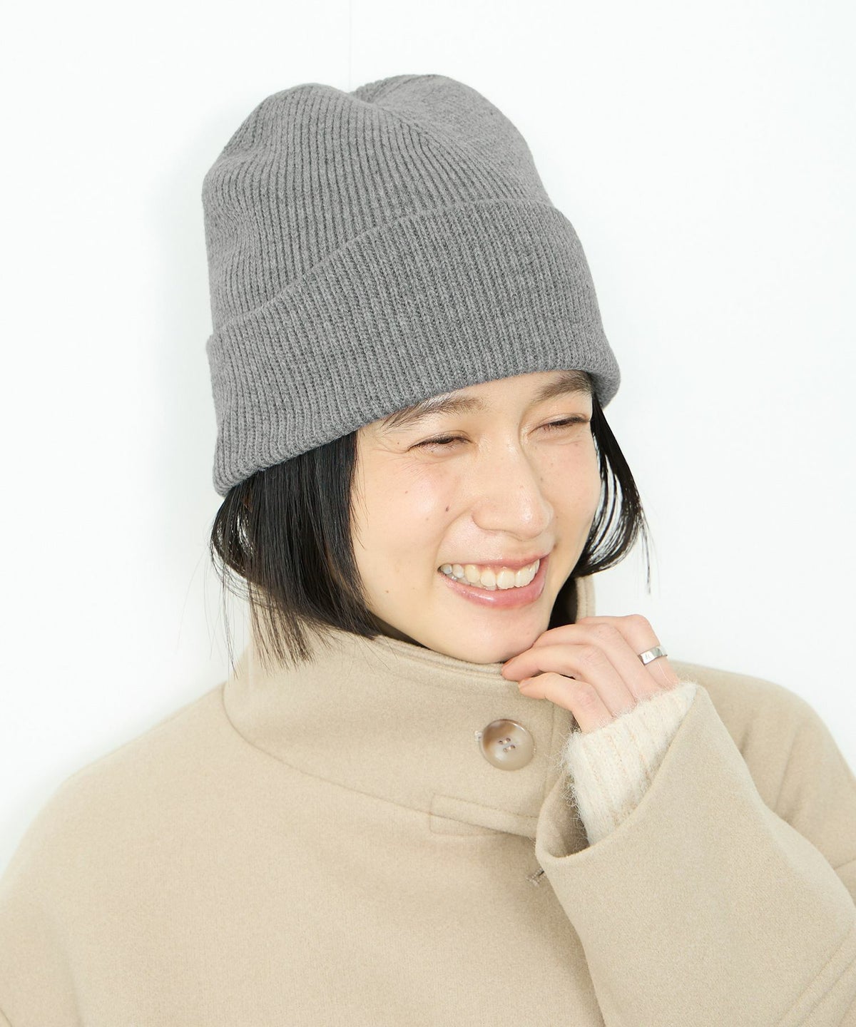 Idnes ニットビーニー レディース